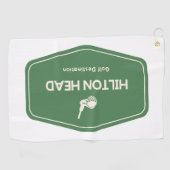 ヒルトンヘッドサウスカロリーナゴルフデスティネーションホテル ゴルフタオル (横)