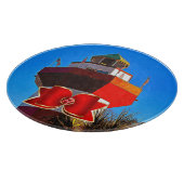 ヒルトンヘッドハーバータウンライトハウスクリスマス カッティングボード (角)