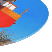 ヒルトンヘッドハーバータウンライトハウスクリスマス カッティングボード (角)