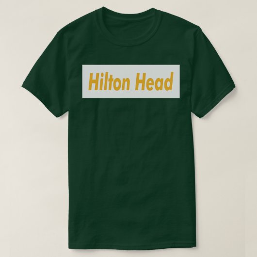 ヒルトンヘッドミートブラウン Tシャツ (デザイン正面)