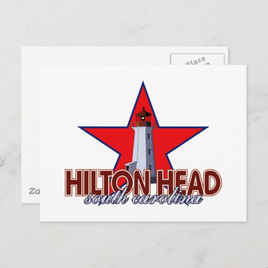 ヒルトンヘッドライトハウス ポストカード (正面/裏面)