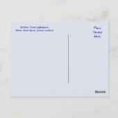 ヒルトンヘッド, SCハーバータウンライトハウスポストカード ポストカード (裏面)