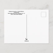 ヒルトンヘッドSC先住民野生生物 ポストカード (裏面)