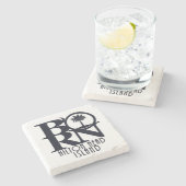 ヒルトン生まれヘッドアイランドストーンコースター ストーンコースター (横)