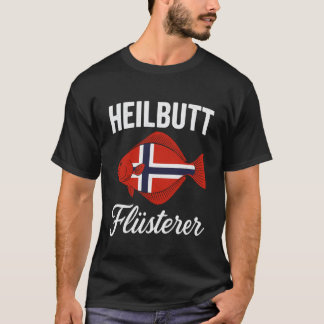 ヒルバット フルスター ノルウェー国旗デザイン Tシャツ