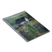 "ヒルビュー-イギリスのコテージ" ノートブック (右側)