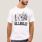 ヒルビリーおもしろいTシャツ Tシャツ (正面)