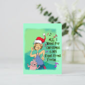 ヒルビリークリスマスカード シーズンポストカード (スタンド正面)