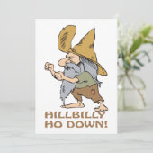 ヒルビリーホダウン 招待状 (スタンド正面)