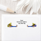 ヒルビリームーンシナーズ差出人住所ラベル ラベル (インサイチュ)