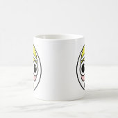 ヒルビリー顔コーヒーマグ コーヒーマグカップ (中央)