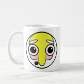 ヒルビリー顔コーヒーマグ コーヒーマグカップ (左)