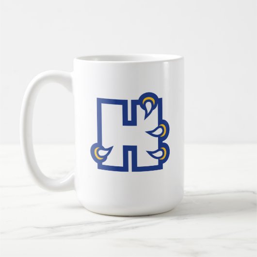 ヒルベルトカレッジ H コーヒーマグカップ (左)