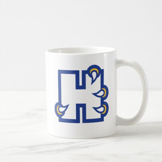 ヒルベルトカレッジ H コーヒーマグカップ (右)