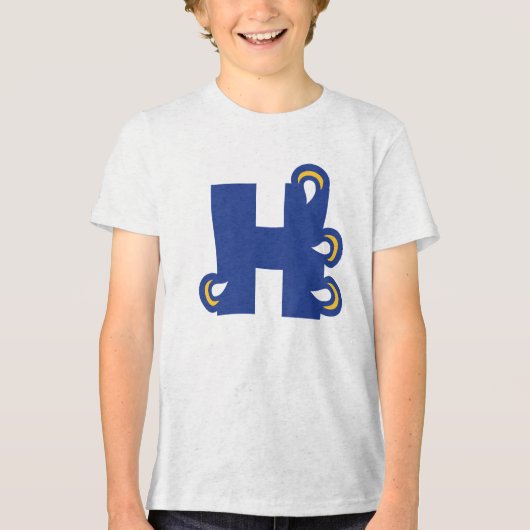 ヒルベルトカレッジ H トライブレンドＴシャツ (正面)