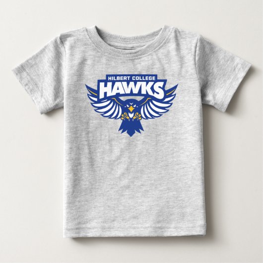 ヒルベルト大学ホークス ベビーTシャツ (正面)