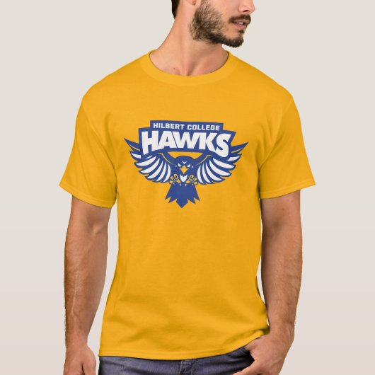 ヒルベルト大学ホークス Tシャツ (正面)