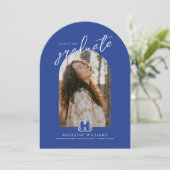 ヒルベルト大学卒業式 招待状 (スタンド正面)