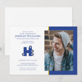 ヒルベルト大学卒業式 案内状 (正面/裏面)