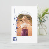 ヒルベルト大学卒業式 案内状 (スタンド正面)