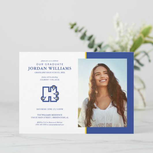 ヒルベルト大学 案内状 (スタンド正面)