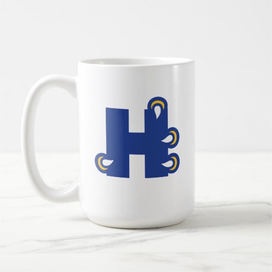ヒルベルト大学 H コーヒーマグカップ (左)