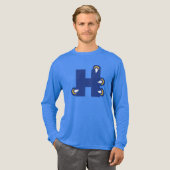 ヒルベルト大学 H トライブレンドＴシャツ (正面全体)