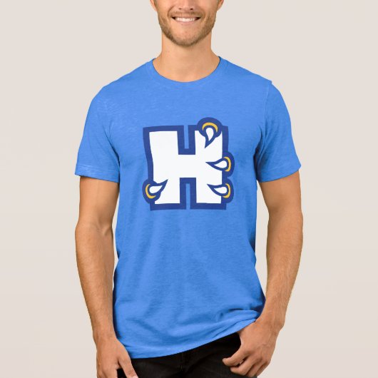 ヒルベルト大学 H トライブレンドＴシャツ (正面)