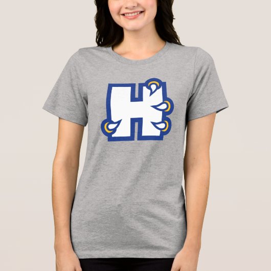 ヒルベルト大学 H トライブレンドＴシャツ (正面)