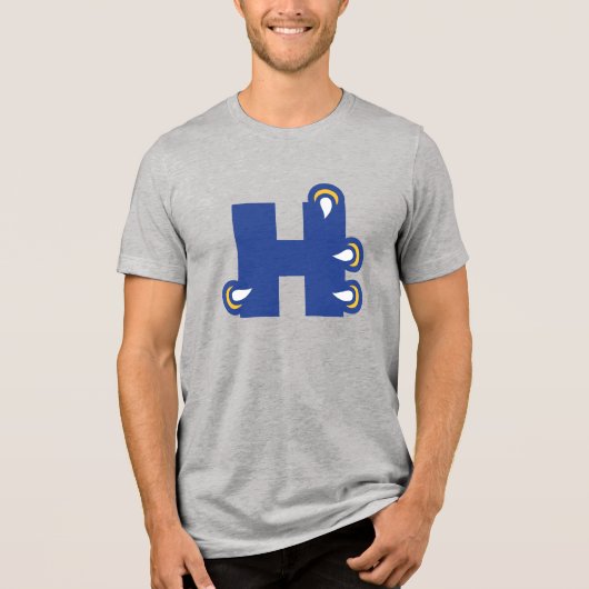 ヒルベルト大学 H トライブレンドＴシャツ (正面)