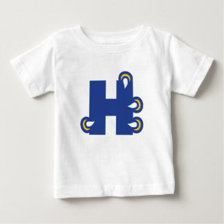 ヒルベルト大学 H ベビーTシャツ