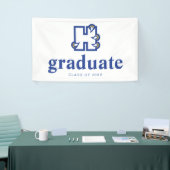 ヒルベルト大学 H 横断幕 (トレードショー)