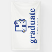 ヒルベルト大学 H 横断幕 (縦)