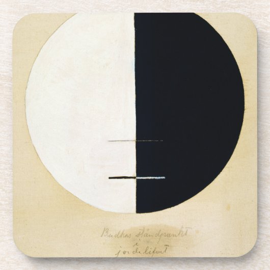 ヒルマによる地上生活における仏の視点 コースター (正面)