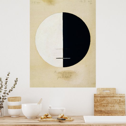 ヒルマによる地上生活における仏の視点 ポスター (キッチン)