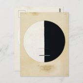 ヒルマによる地上生活における仏の視点 ポストカード (正面/裏面)