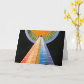 ヒルマアフクリントアルタルピースNo 1 カード (黄色い花)