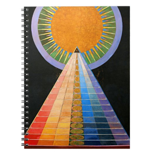 ヒルマアフクリントアルタルピースNo 1 ノートブック (正面)