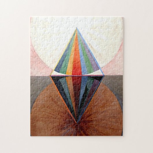 ヒルマアフクリントザスワンNo 12 ジグソーパズル (縦)