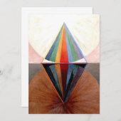 ヒルマアフクリントザスワンNo 12 招待状 (正面/裏面)