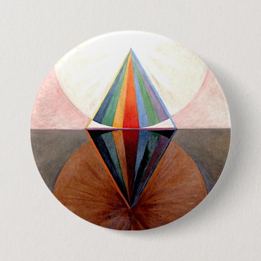 ヒルマアフクリントザスワンNo 12 缶バッジ (正面)