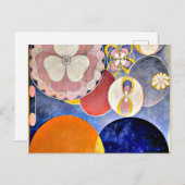 ヒルマアフクリントデティオストルスタバルナルデルン ポストカード (正面/裏面)