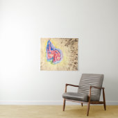 ヒルマアフクリント-母子 タペストリー (インサイチュ(横))