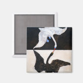 ヒルマフクリントザスワン マグネット (正面/裏面)