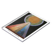 ヒルマフクリント抽象芸術アート ノートブック (左側)