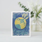 ヒルマフクリント抽象芸術アート ポストカード (スタンド正面)