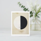 ヒルマフクリント抽象芸術アート ポストカード (スタンド正面)