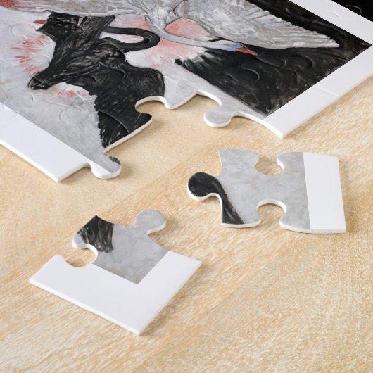 ヒルマフクリント絵画コレクション ジグソーパズル (側面)