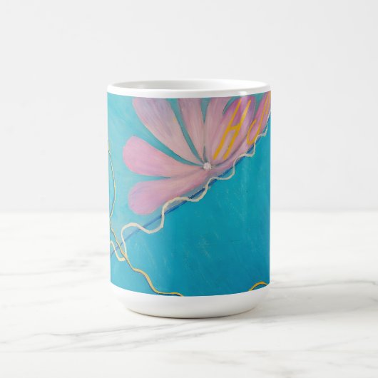 ヒルマフクリント | 抽象芸術ヴィンテージラブ – Eros I コーヒーマグカップ (中央)