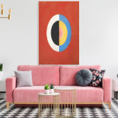 ヒルマフクリント – THE SWAN NO 17 1915 0 キャンバスプリント (インサイチュ (リビング))